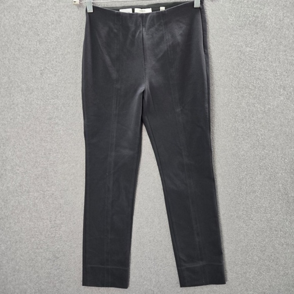 Vince‎ Women Pants Medium Gray Stitch Front Seam Ponte Legging 27 in Inseam
